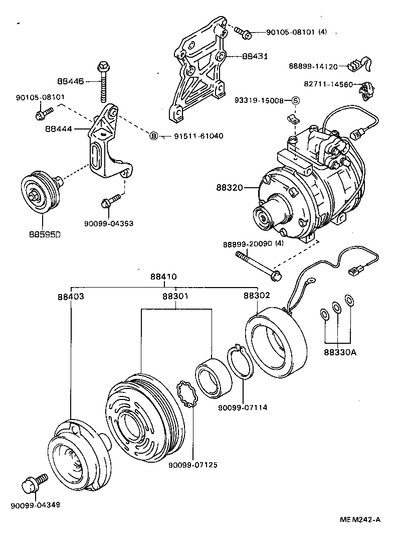 88320-20640 COMPRESSOR ASSY, COOLER product image