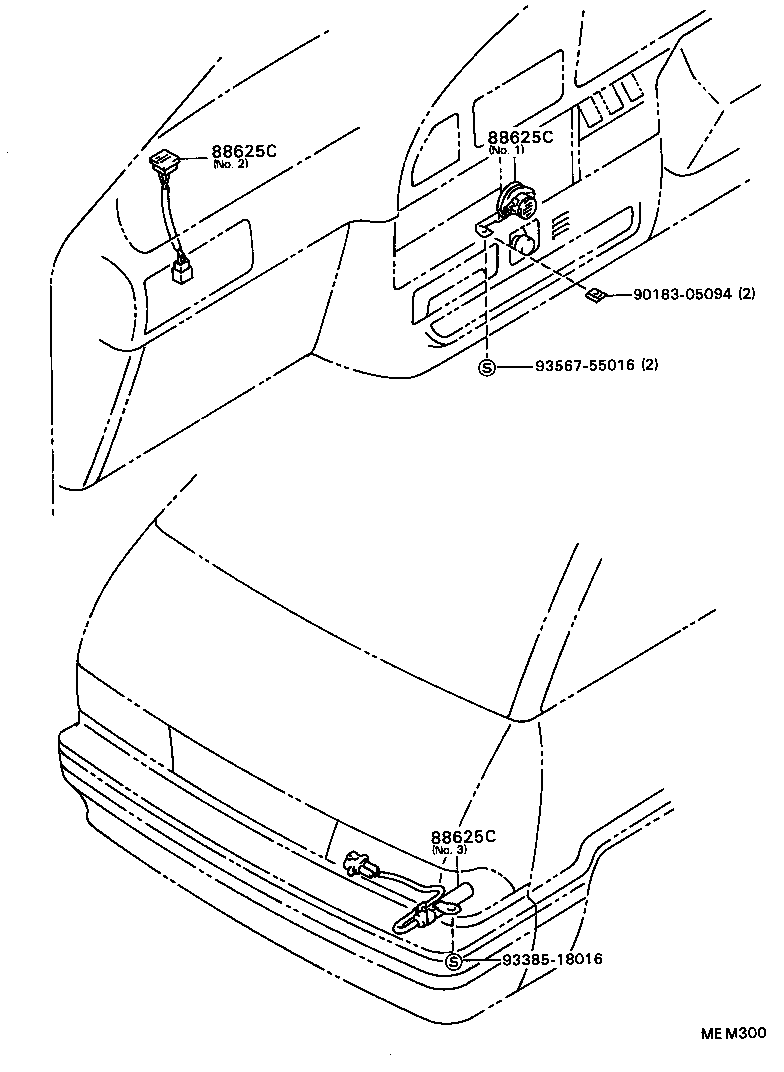 55908-87005 CABLE SUB-ASSY, AIR INLET DAMPER CONTROL product image