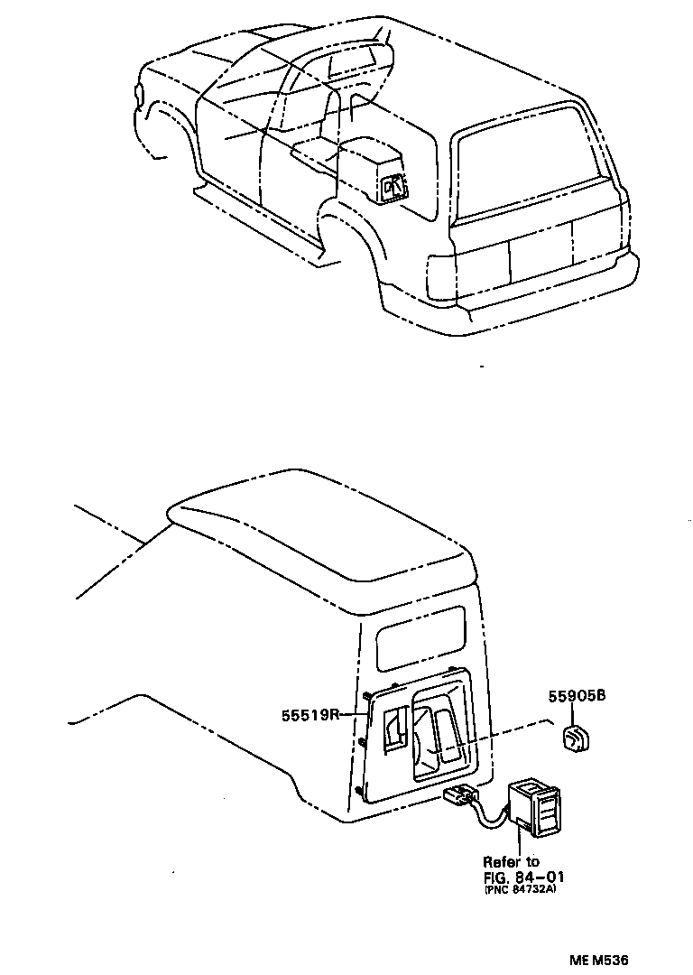 55519-89150 PLATE, HEATER CONTROL NAME product image