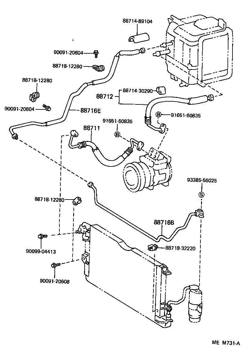 88578-04030 PACKING D (FOR COOLER) product image