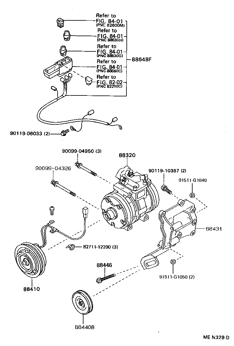 88320-35560 COMPRESSOR ASSY, COOLER product image