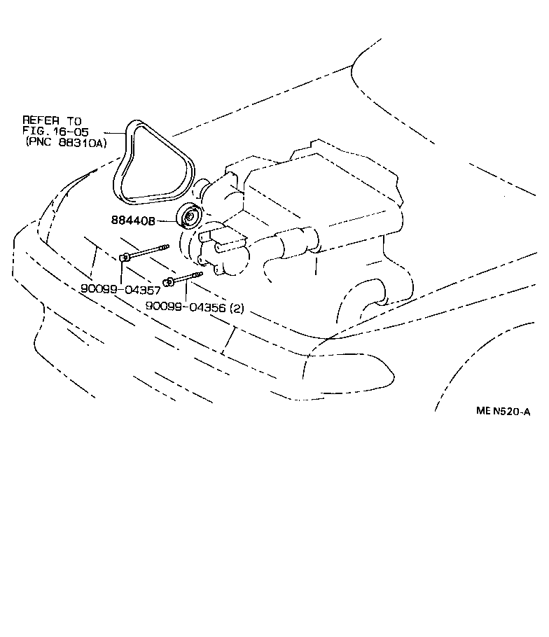 88320-20740 COMPRESSOR ASSY, COOLER product image