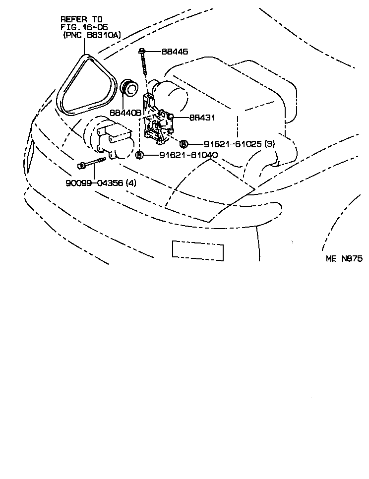 88320-2B190 COMPRESSOR ASSY, COOLER product image