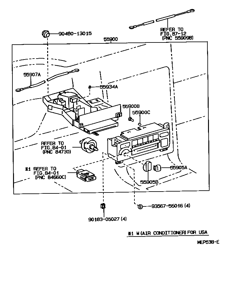 55846-17030 DUCT, HEATER TO REGISTER, NO.4 product image