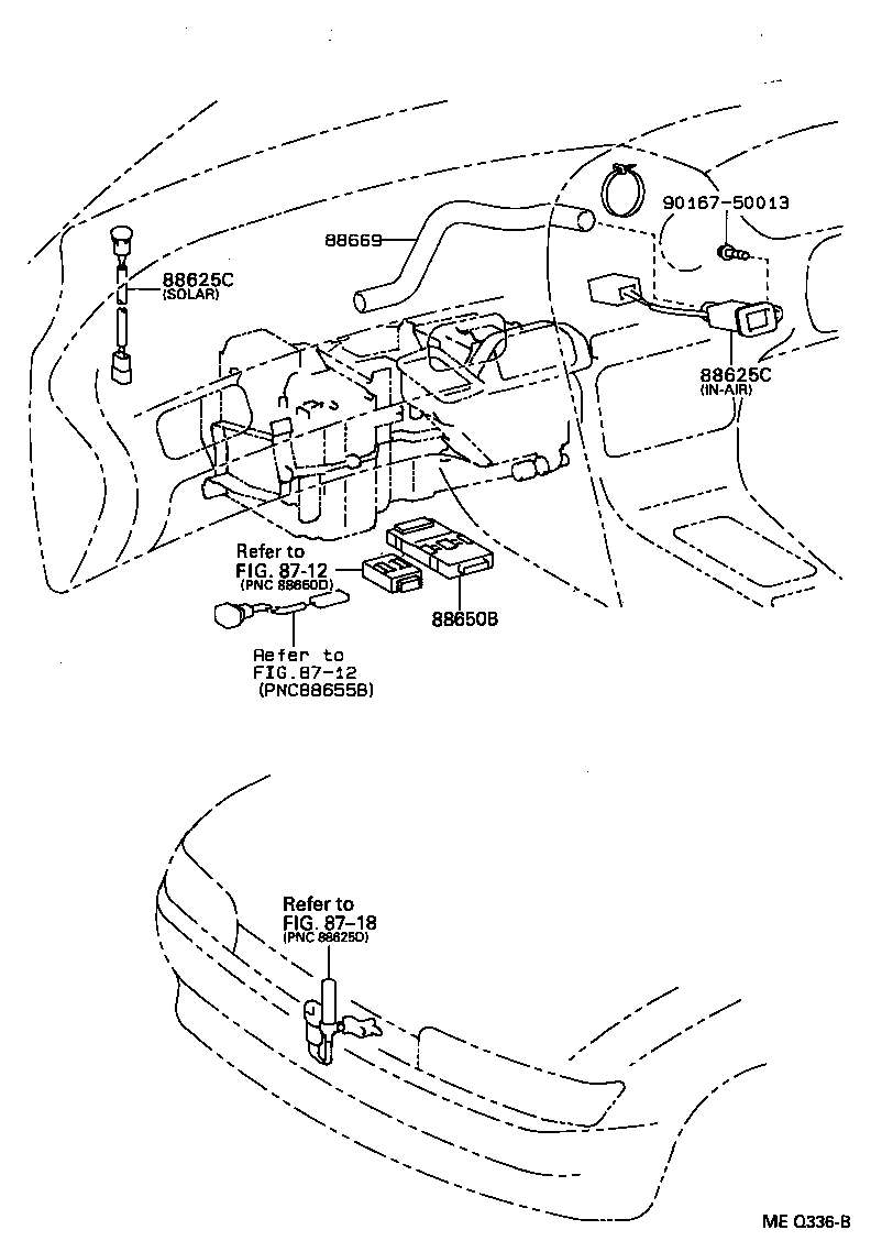 55843-18010 DUCT, HEATER TO REGISTER, NO.1 product image
