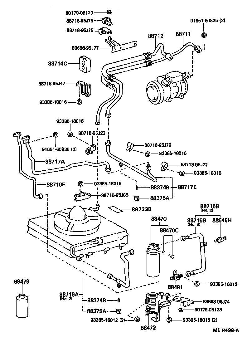 88460-26540 CONDENSER ASSY, COOLER product image