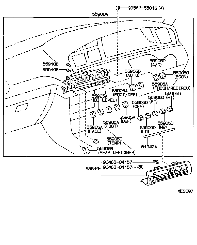 55846-20090 DUCT, HEATER TO REGISTER, NO.4 product image