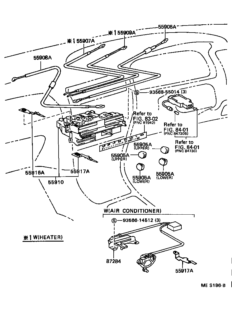 55843-12220 DUCT, HEATER TO REGISTER, NO.1 product image