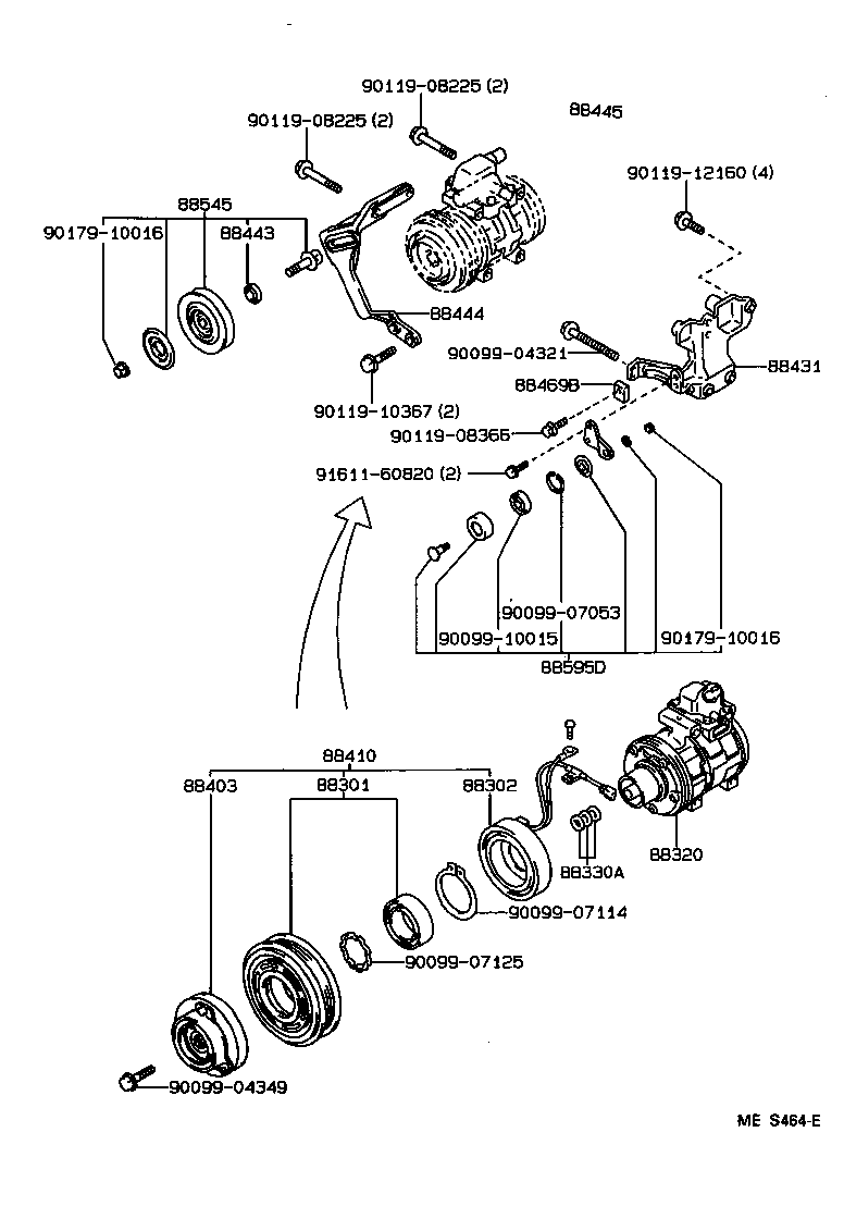 88320-3A030 COMPRESSOR ASSY, COOLER product image