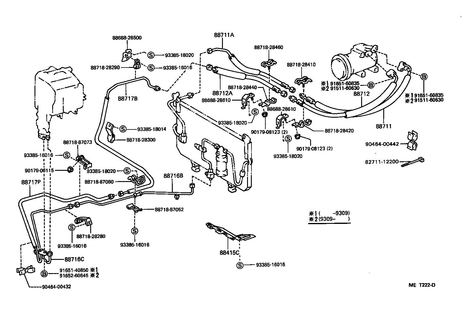 88450-28030 CONDENSER ASSY, W/RECEIVER product image