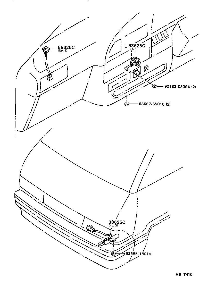 55905-28030 KNOB, HEATER CONTROL, NO.2 product image