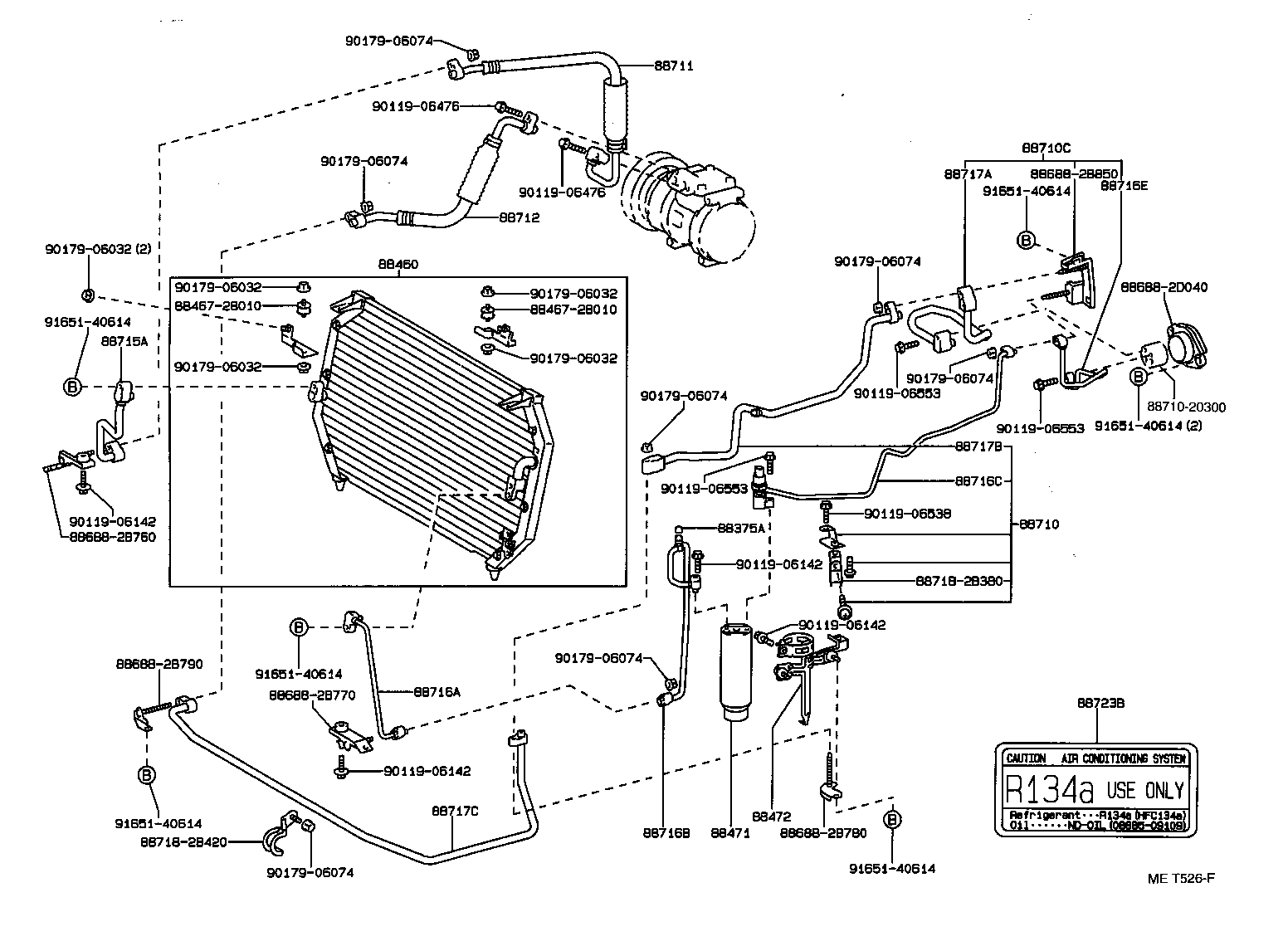 16363-64070 MOTOR ASSY, BLOWER (FOR CONDENSER) product image