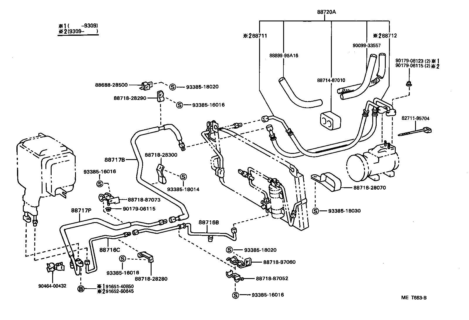 88450-28030 CONDENSER ASSY, W/RECEIVER product image
