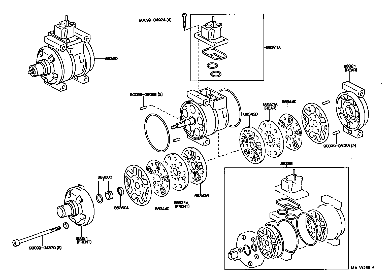 88320-28170 COMPRESSOR ASSY, COOLER product image