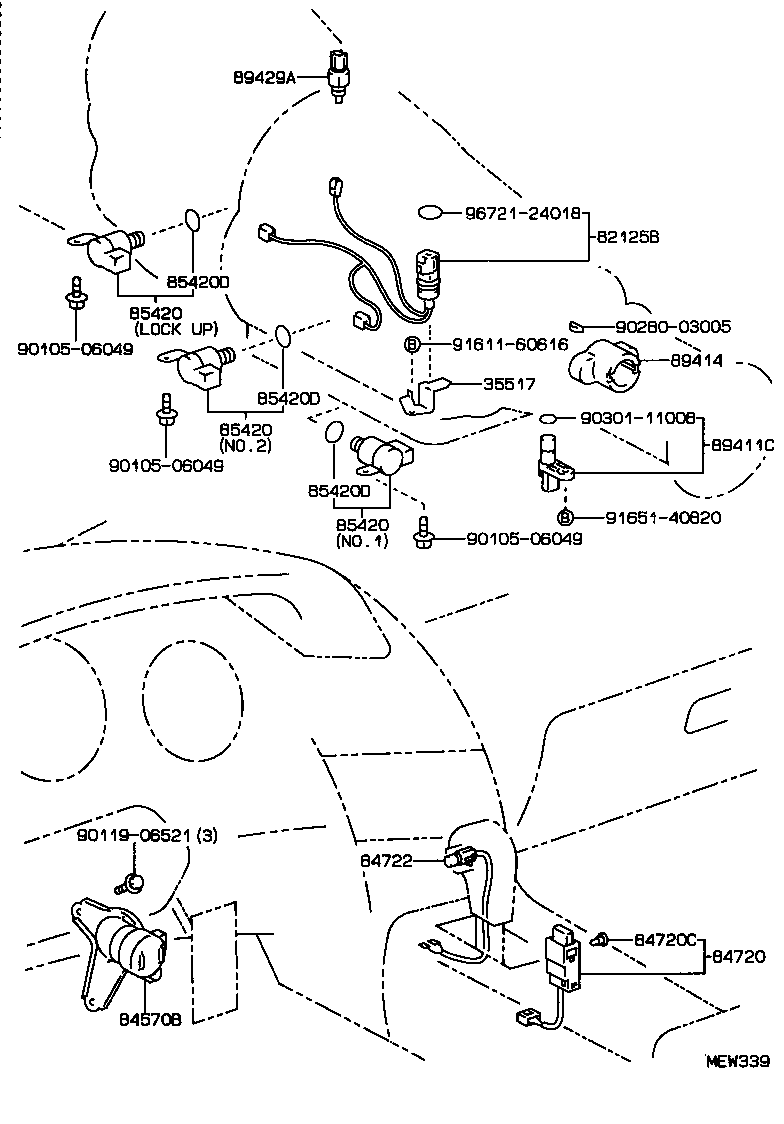 89414-22010 ROTOR, SENSOR product image