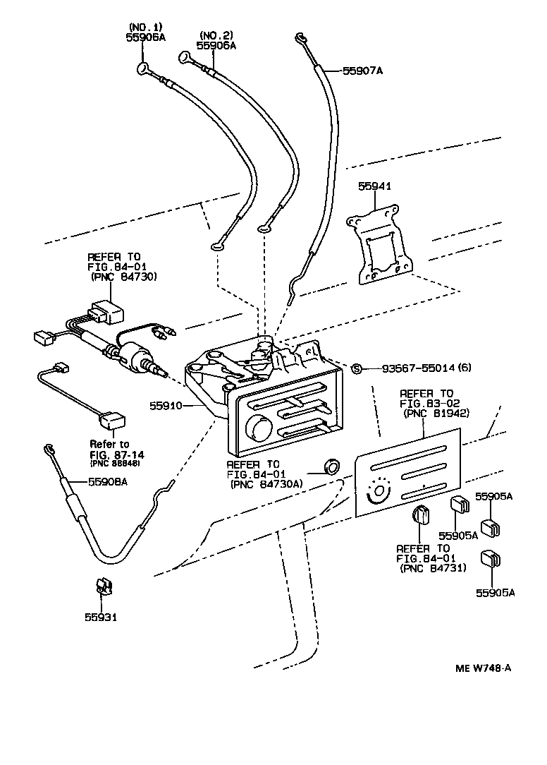 55843-30160 DUCT, HEATER TO REGISTER, NO.1 product image