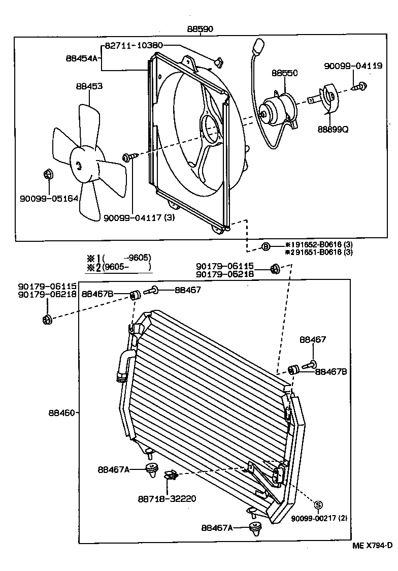 88703-32010 HOSE, COOLER REFRIGERANT DISCHARGE, NO.1 product image