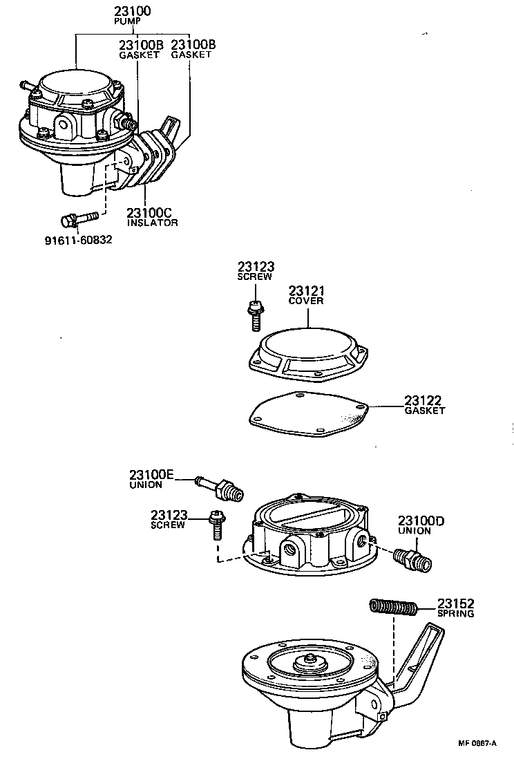 23116-31020 UNION, NIPPLE(FOR FUEL INLET) product image