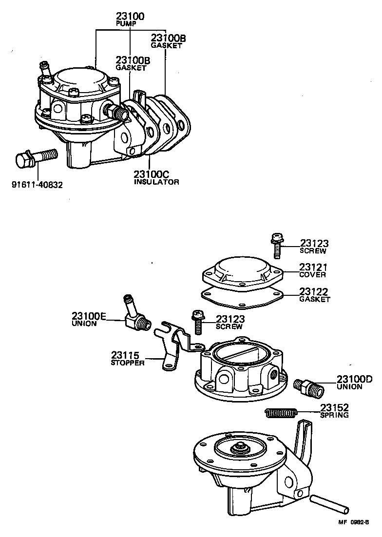 23115-40020 STOPPER, UNION NIPPLE product image