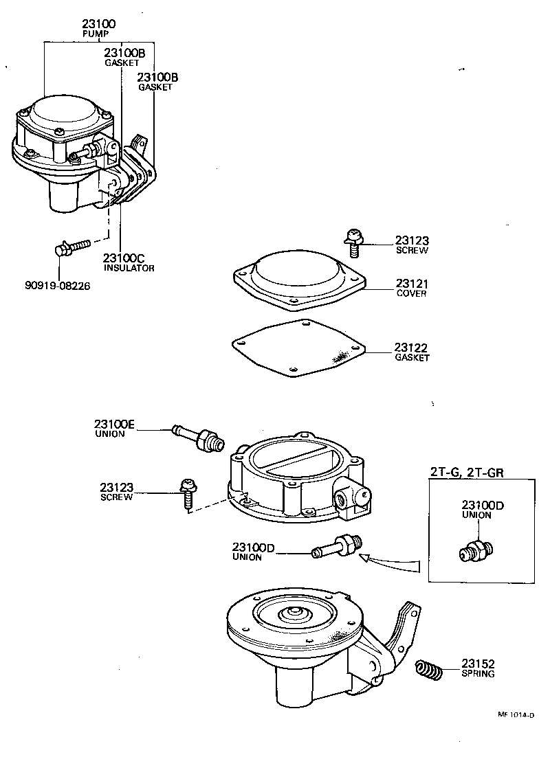 23116-34030 UNION, NIPPLE(FOR FUEL OUTLET) product image