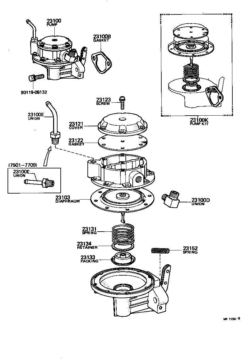 23116-61030 UNION, NIPPLE(FOR FUEL INLET) product image