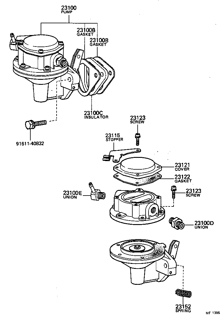 23115-40020 STOPPER, UNION NIPPLE product image