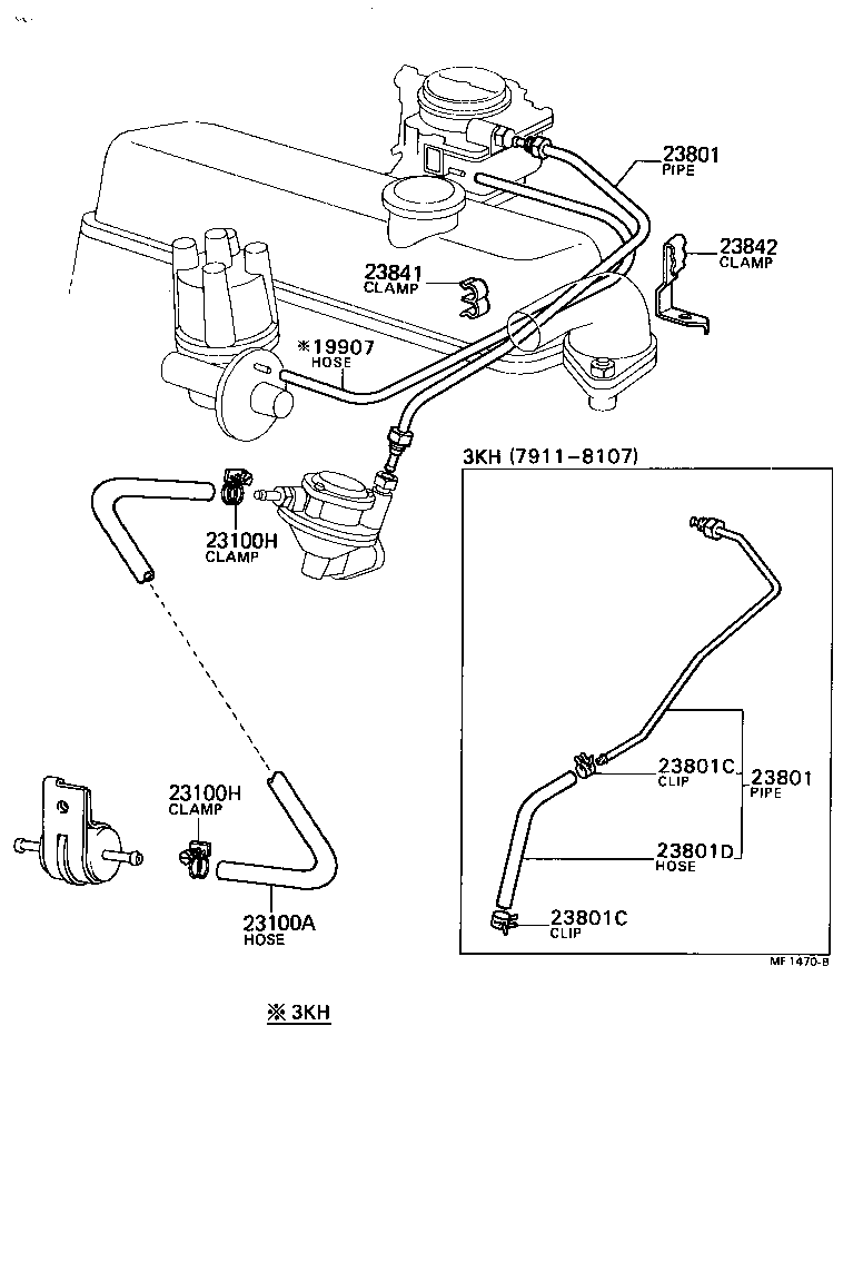 90401-13013 BOLT, CARBURETOR TO CARBURETOR HOSE UNION product image
