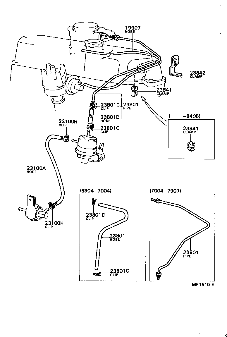 90404-13105 UNION, NIPPLE(FOR FUEL INLET) product image