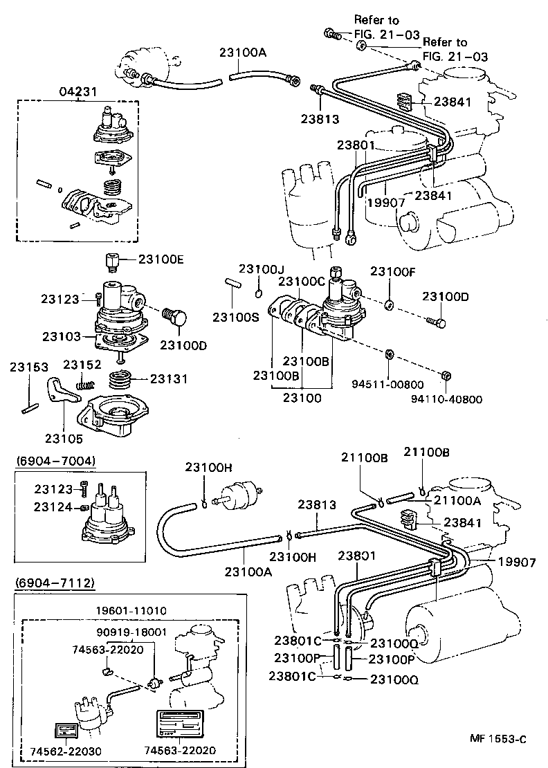 04231-10021 PUMP KIT, FUEL product image