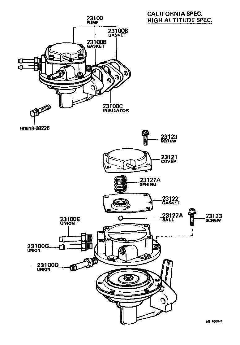 23116-24070 UNION, NIPPLE(FOR FUEL INLET) product image