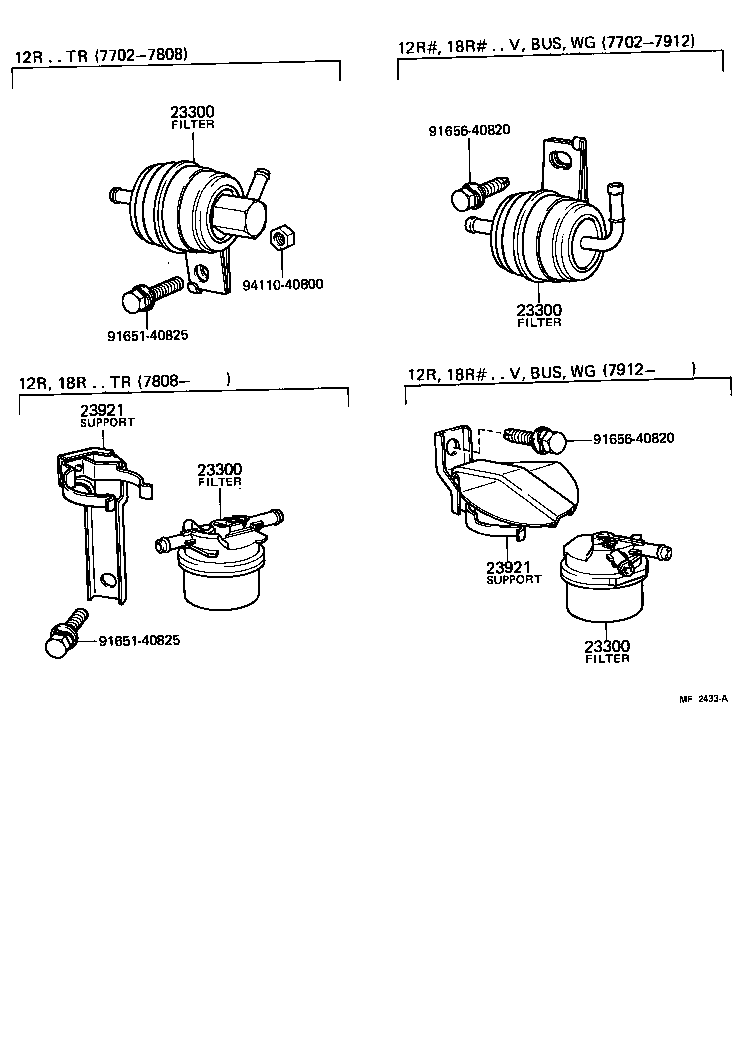 23030-31030 FILTER ASSY, FUEL product image