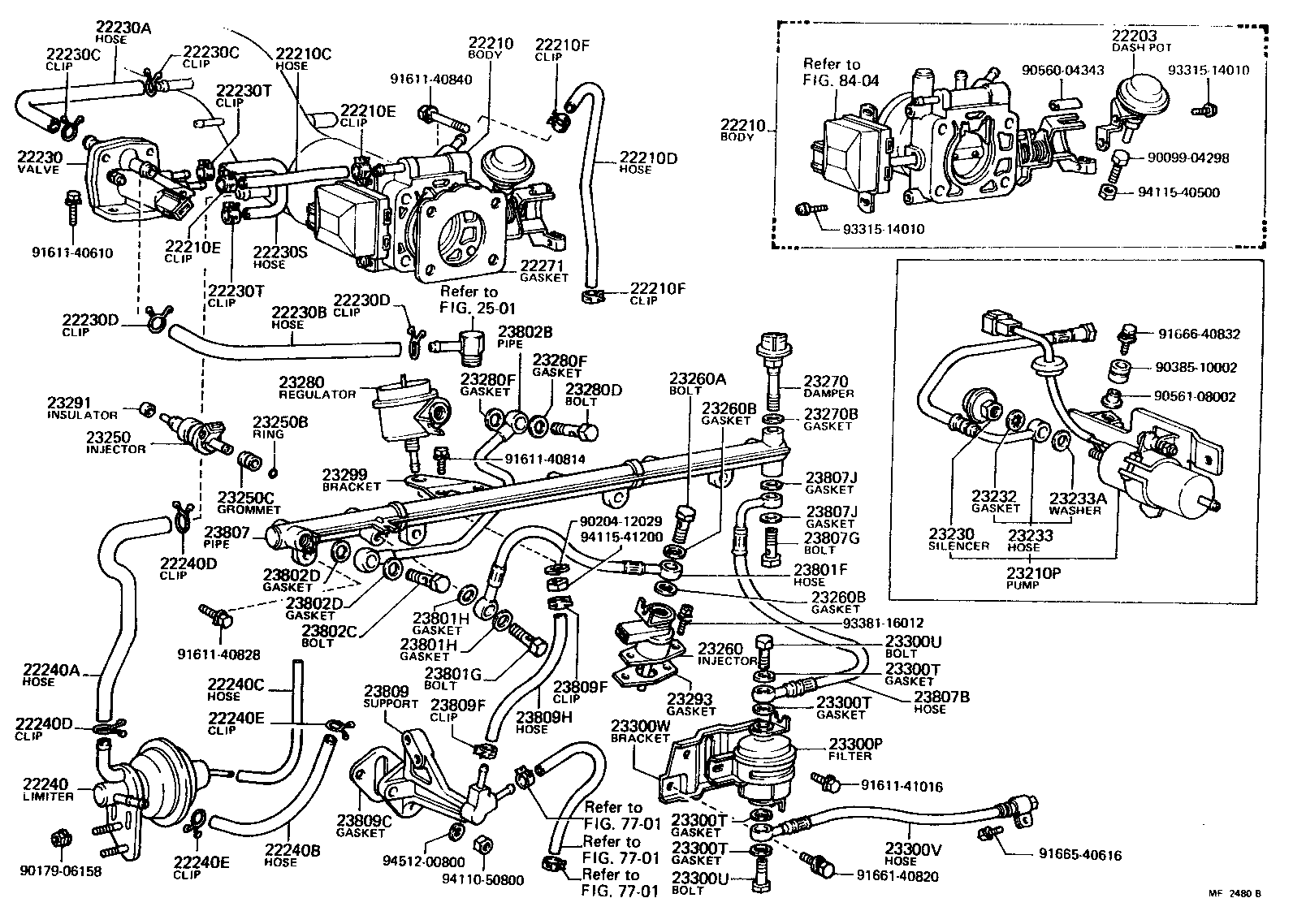 22210-45010 BODY ASSY, THROTTLE product image