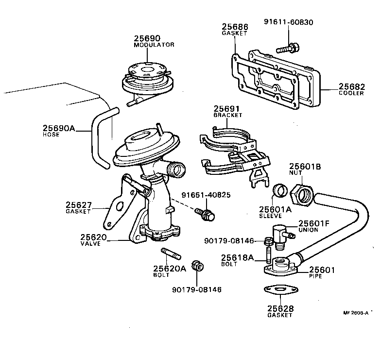 90404-53027 UNION(FOR EGR PIPE, NO.1) product image