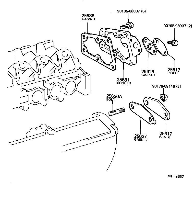 90404-53027 UNION(FOR EGR PIPE, NO.1) product image