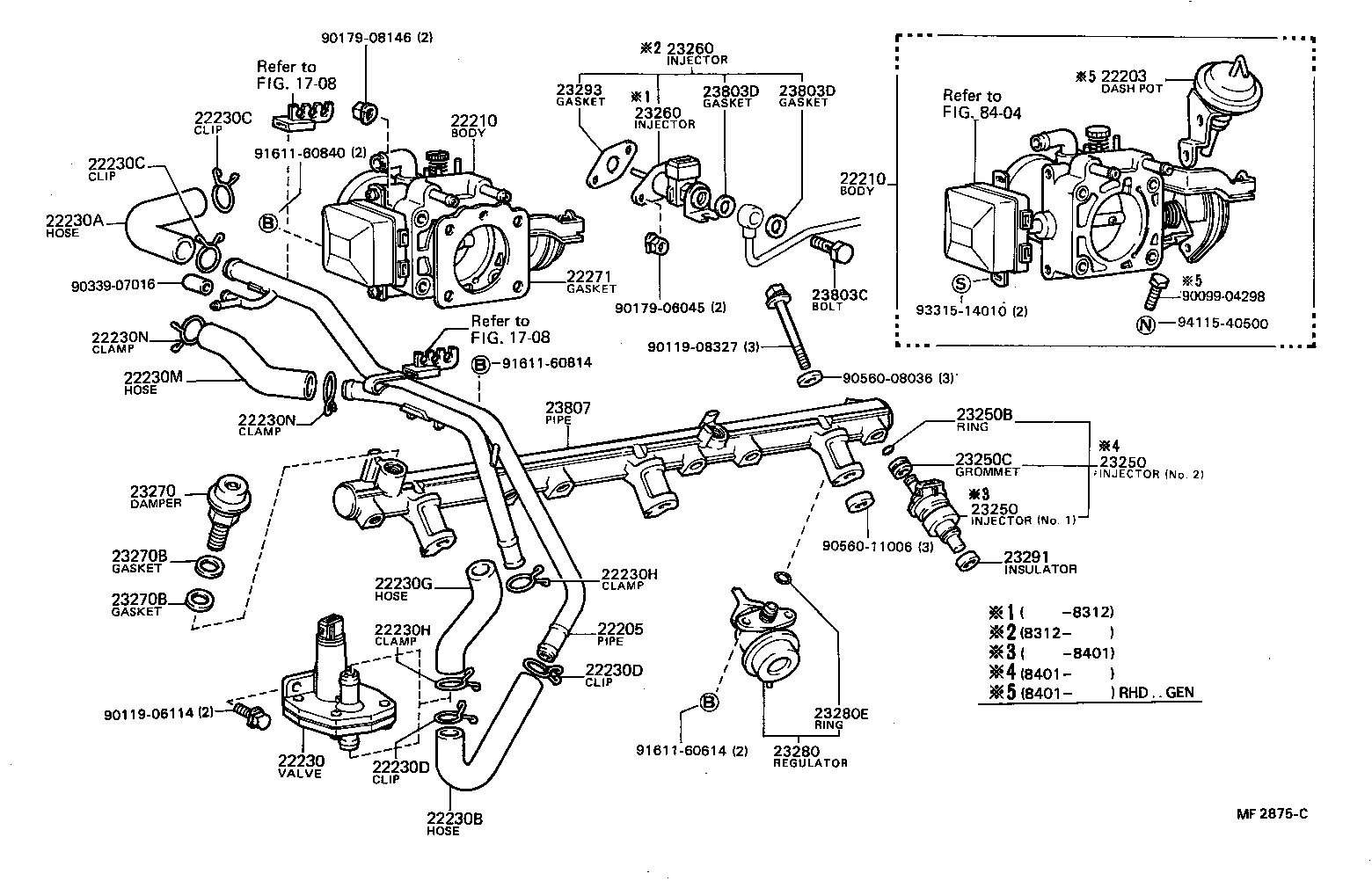 22210-70012 BODY ASSY, THROTTLE product image