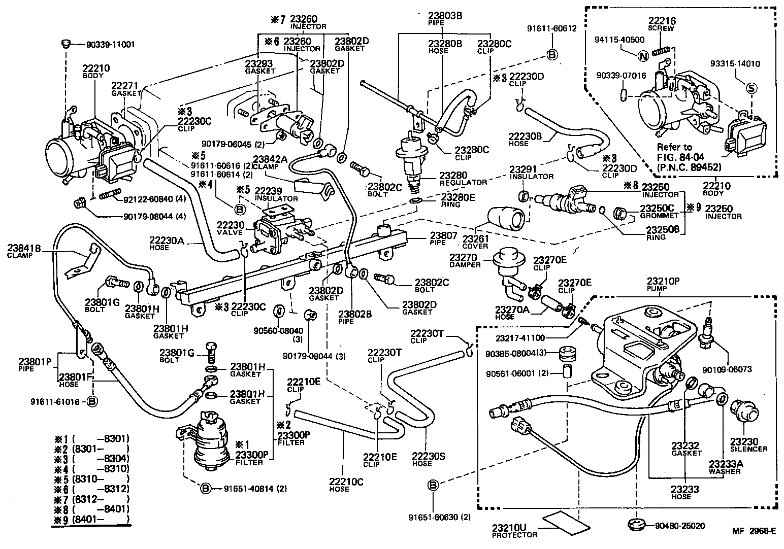 22210-13010 BODY ASSY, THROTTLE product image