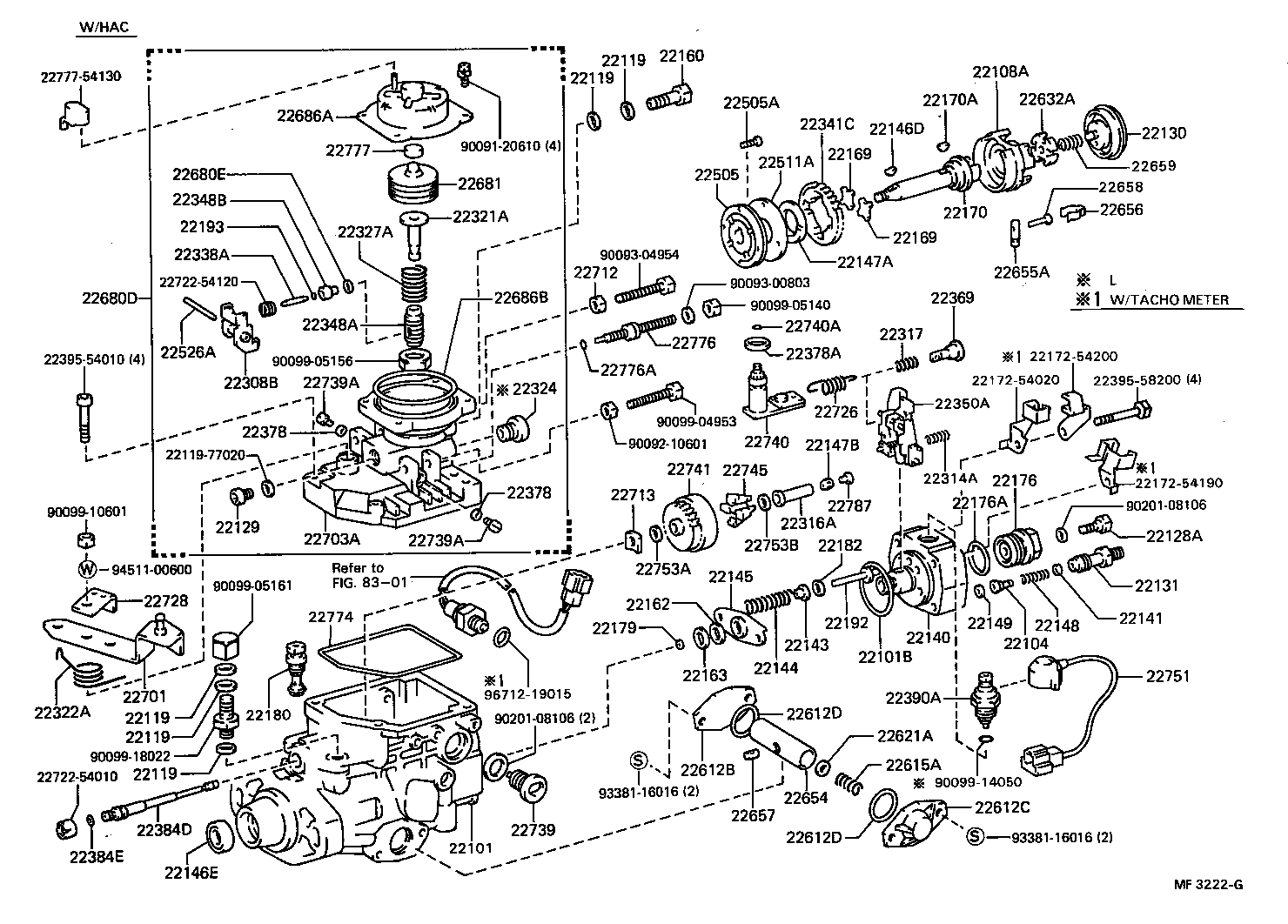 22104-17010 VALVE SUB-ASSY, INJECTION PUMP DELIVERY product image