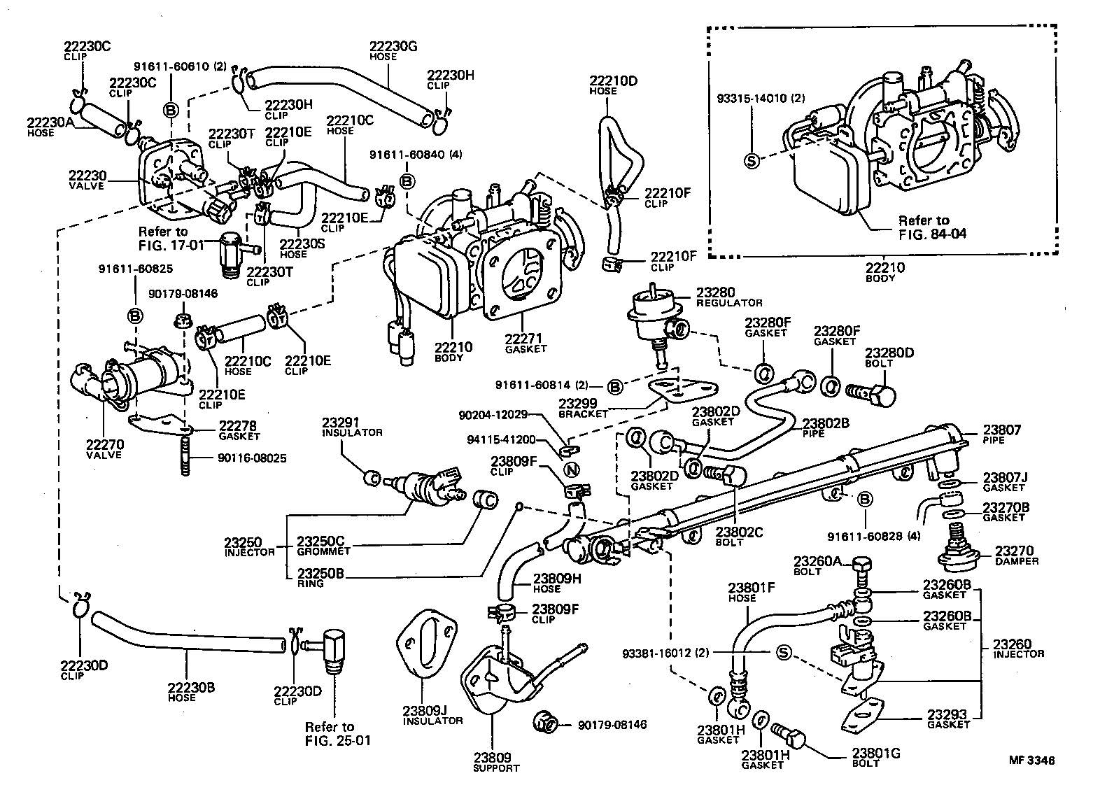 22210-70200 BODY ASSY, THROTTLE product image