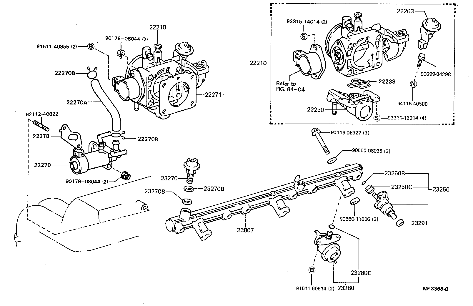 16267-88302 HOSE, WATER BY-PASS, NO.1 product image