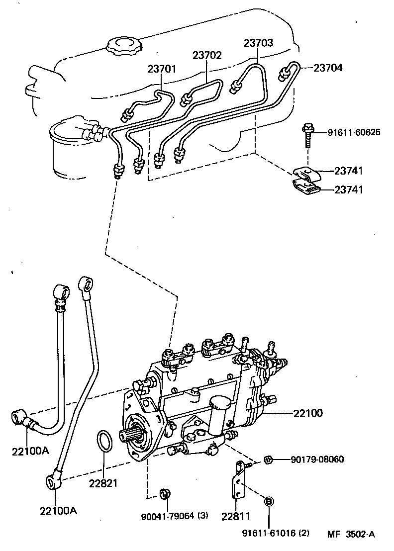 22100-58202 PUMP ASSY, INJECTION OR SUPPLY product image