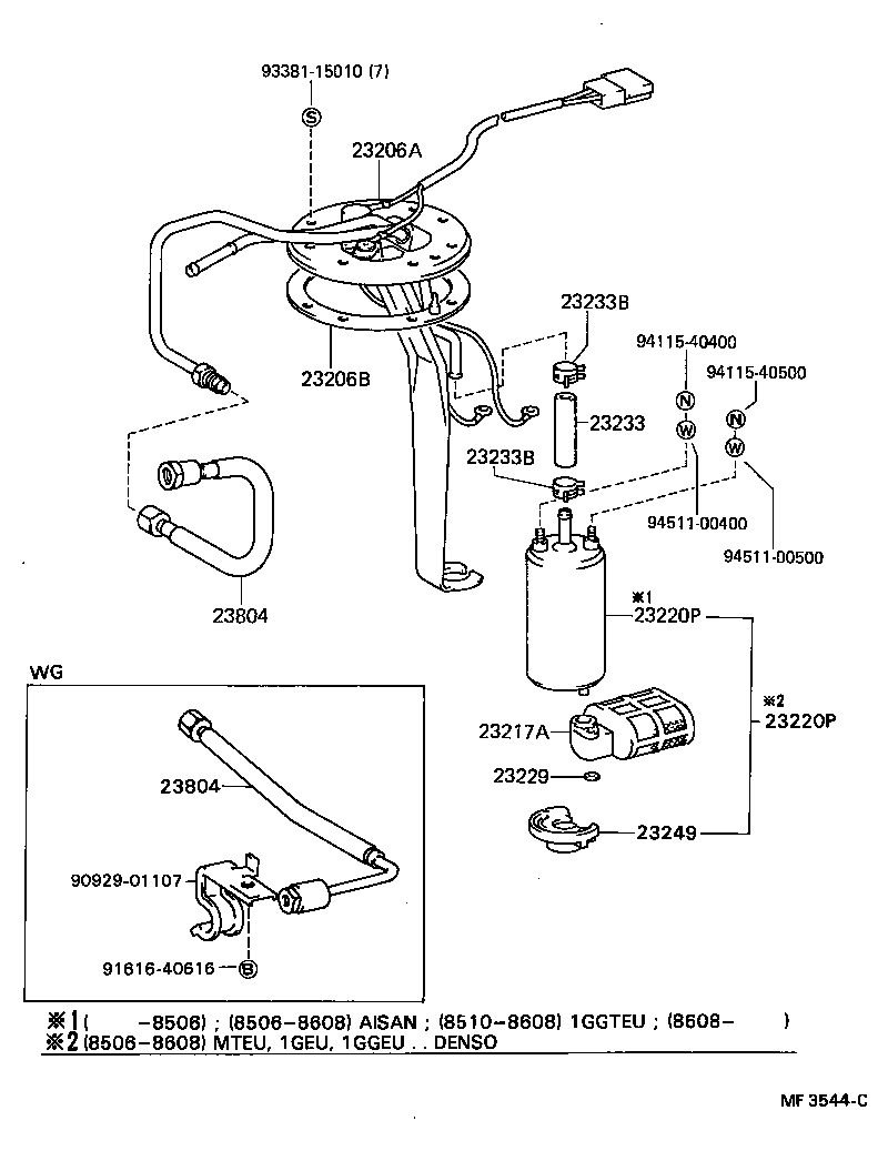 22210-70200 BODY ASSY, THROTTLE product image