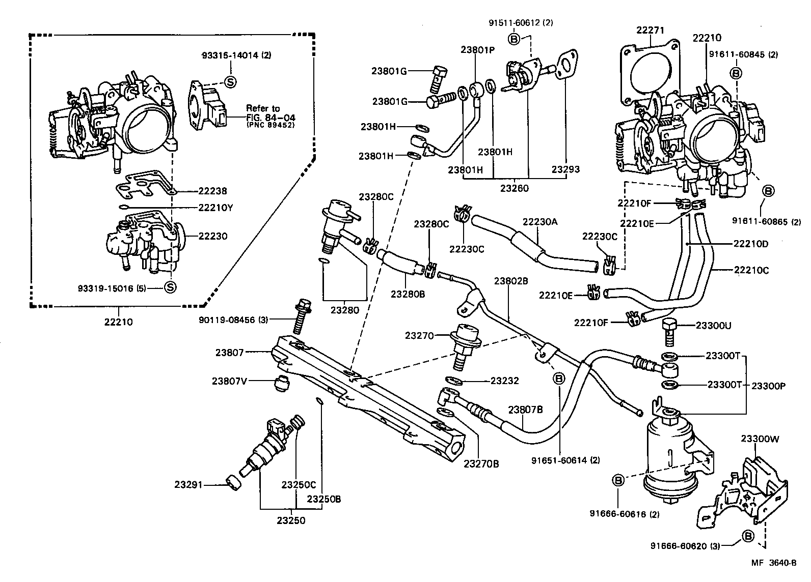 23280-74010 REGULATOR ASSY, FUEL PRESSURE product image