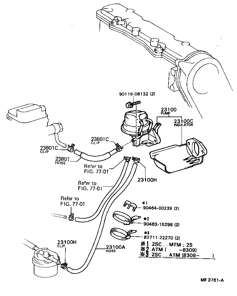 23100-79028 PUMP ASSY, FUEL product image