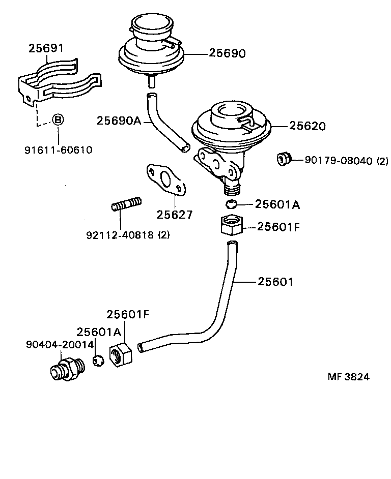 90404-22003 UNION(FOR EGR PIPE, NO.1) product image