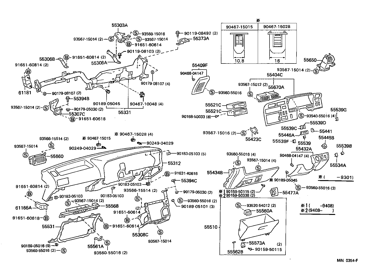 55304-95J00 BRACKET SUB-ASSY, INSTRUMENT PANEL BRACKET MOUNTING product image