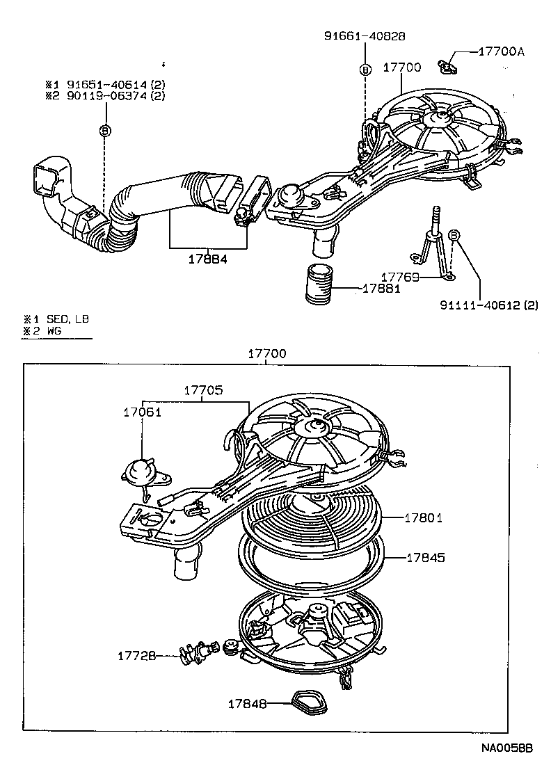17705-16220 CAP SUB-ASSY, AIR CLEANER product image