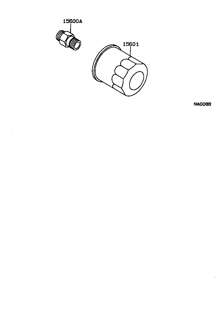 15188-02020 RING, O, NO.1(FOR OIL FILTER) product image