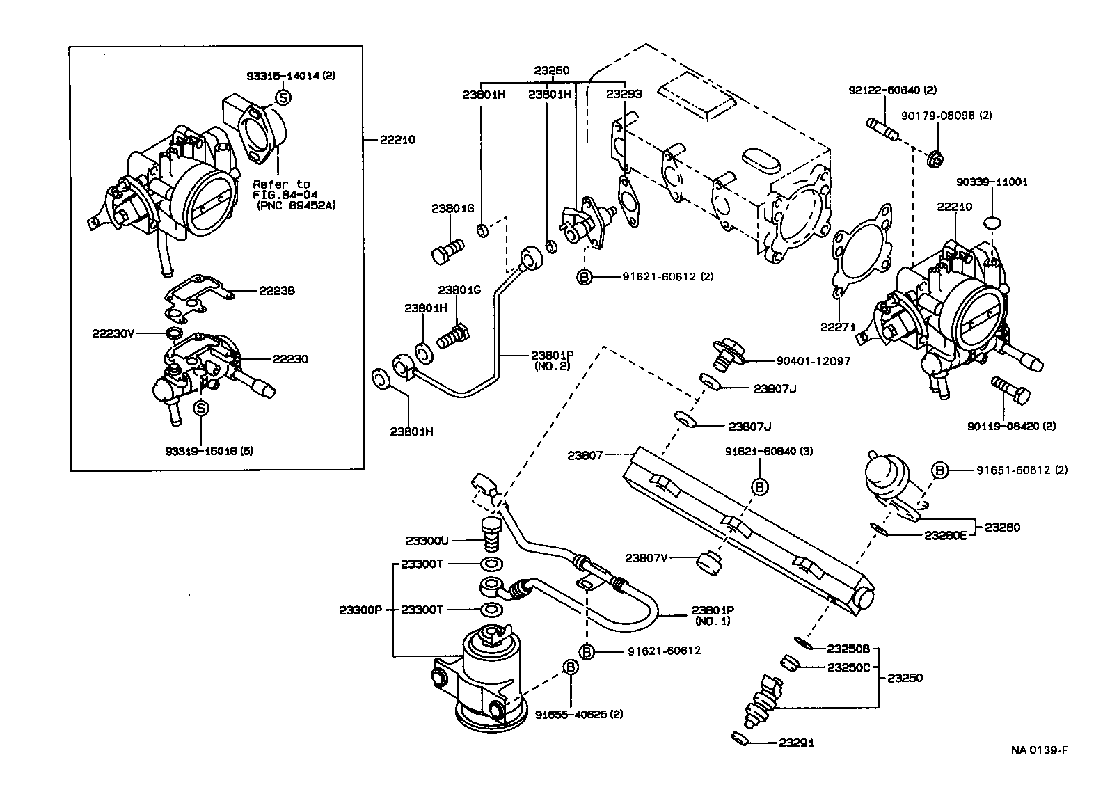 23280-16080 REGULATOR ASSY, FUEL PRESSURE product image