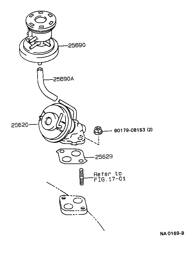 25620-11010 VALVE ASSY, EGR product image