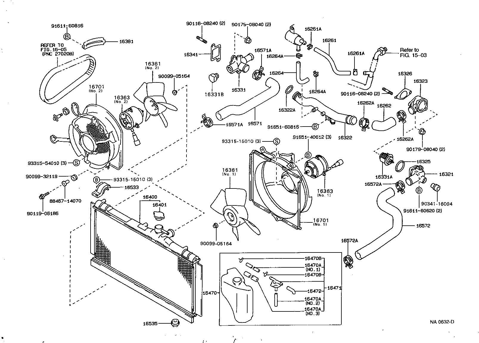 16400-55050 RADIATOR ASSY product image